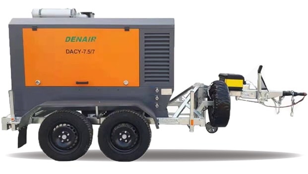Дизельный компрессор Denair DACY-8/16